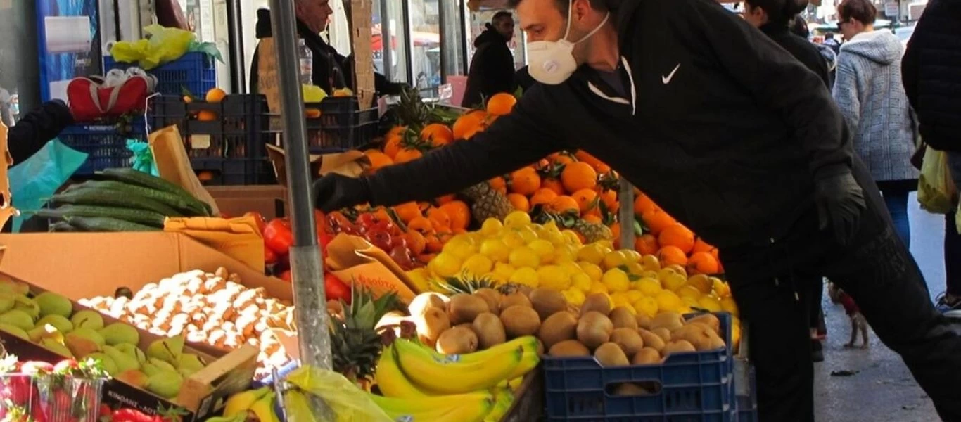 Lockdown σε Θεσσαλονίκη και Σέρρες: Εξαιρούνται οι λαϊκές αγορές